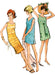 McCall's 8402 sewing pattern 1960'S Dresses from Jaycotts Sewing Supplies