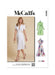 McCall's sewing pattern 8403 Knotted shirt dress from Jaycotts Sewing Supplies