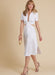 McCall's sewing pattern 8403 Knotted shirt dress from Jaycotts Sewing Supplies