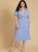 McCall's sewing pattern 8404 Knotted shirt dress from Jaycotts Sewing Supplies