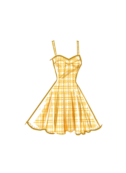 McCall's sewing pattern 8405 Fit and Flare Dress from Jaycotts Sewing Supplies