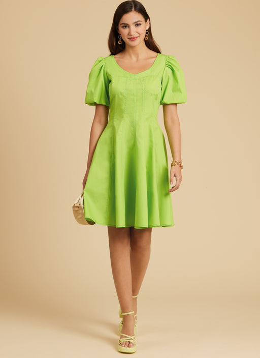 McCall's sewing pattern 8405 Fit and Flare Dress from Jaycotts Sewing Supplies