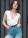 McCall's sewing pattern 8407 Knit Bodysuit and Top by Brandi Joan from Jaycotts Sewing Supplies