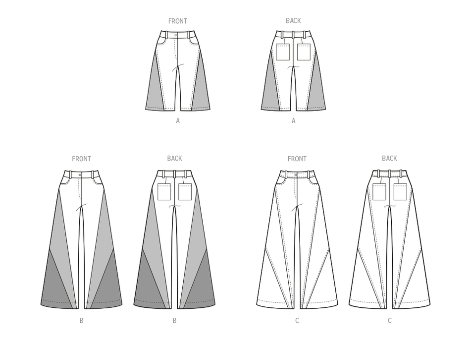 McCall's sewing pattern 8408 Shorts and Trousers from Jaycotts Sewing Supplies
