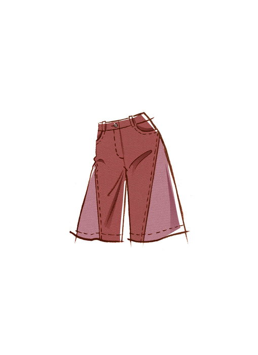 McCall's sewing pattern 8408 Shorts and Trousers from Jaycotts Sewing Supplies