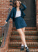 McCall's sewing pattern 8410 Shirt and Mini Skirt by Brandi Joan from Jaycotts Sewing Supplies