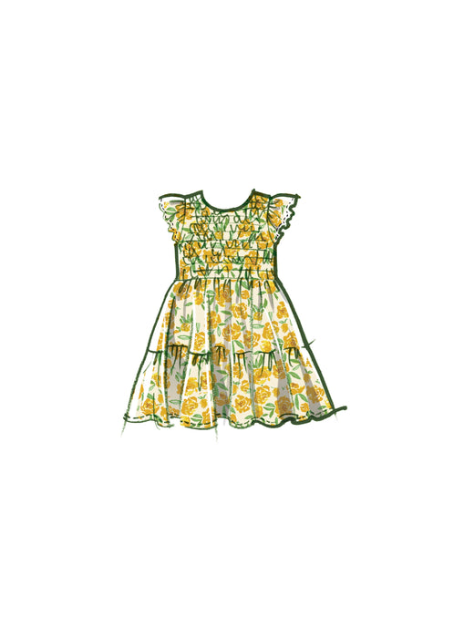 McCall's sewing pattern 8417 Children's Dress by Laura Ashley from Jaycotts Sewing Supplies