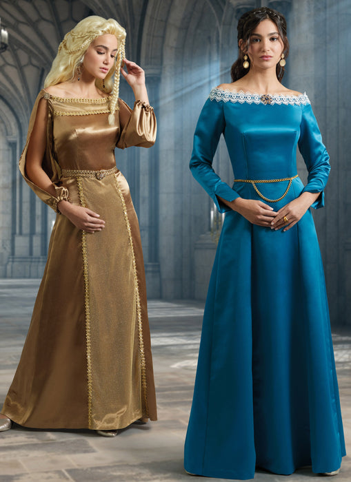 McCall's sewing pattern 8424 Medieval Dress costume from Jaycotts Sewing Supplies