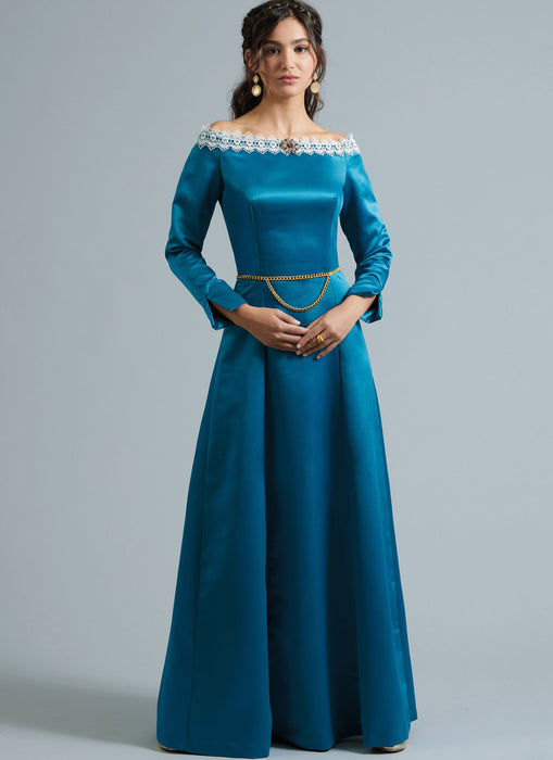 McCall's sewing pattern 8424 Medieval Dress costume from Jaycotts Sewing Supplies