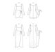 McCall's sewing pattern M8436 Misses Knit Dress in Two Lengths by Brandi Joan from Jaycotts Sewing Supplies