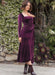 McCall's sewing pattern M8436 Misses Knit Dress in Two Lengths by Brandi Joan from Jaycotts Sewing Supplies