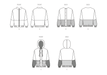McCall's sewing pattern M8440 Unisex Jacket from Jaycotts Sewing Supplies