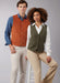 McCall's sewing pattern M8442 Misses' and Men's Lined Vests from Jaycotts Sewing Supplies