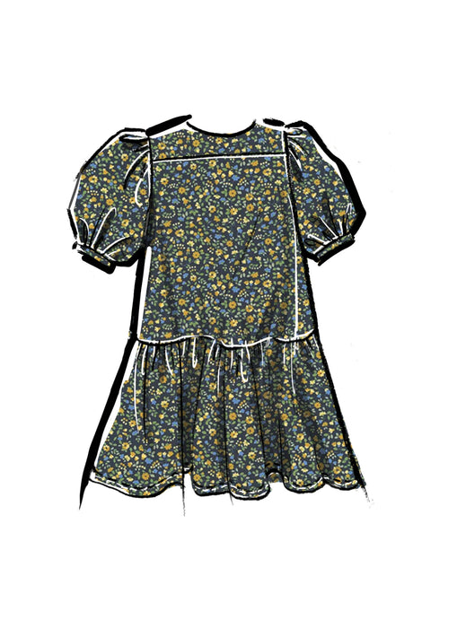 McCall's sewing pattern M8444 Children's and Girls' Dresses from Jaycotts Sewing Supplies