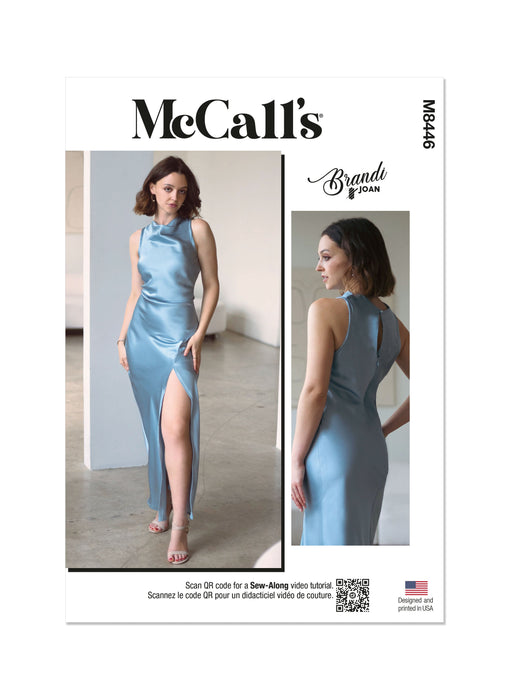 McCall's Sewing Pattern 8446 Dress by Brandi Joan from Jaycotts Sewing Supplies