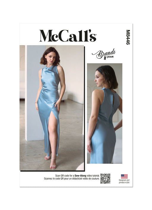 McCall's Sewing Pattern 8446 Dress by Brandi Joan from Jaycotts Sewing Supplies