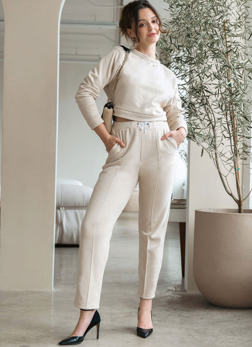 McCall's Sewing Pattern 8447 Knit Top and Pants by Brandi Joan from Jaycotts Sewing Supplies