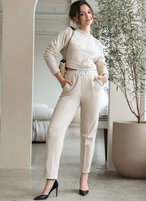 McCall's Sewing Pattern 8447 Knit Top and Pants by Brandi Joan from Jaycotts Sewing Supplies