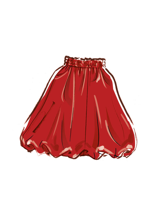 McCall's Sewing Pattern 8452 Skirt In Two Lengths from Jaycotts Sewing Supplies
