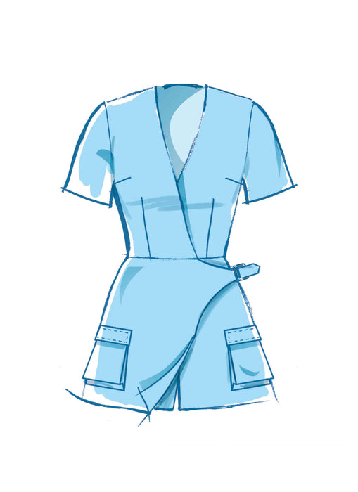 McCall's Sewing Pattern 8454 Romper from Jaycotts Sewing Supplies