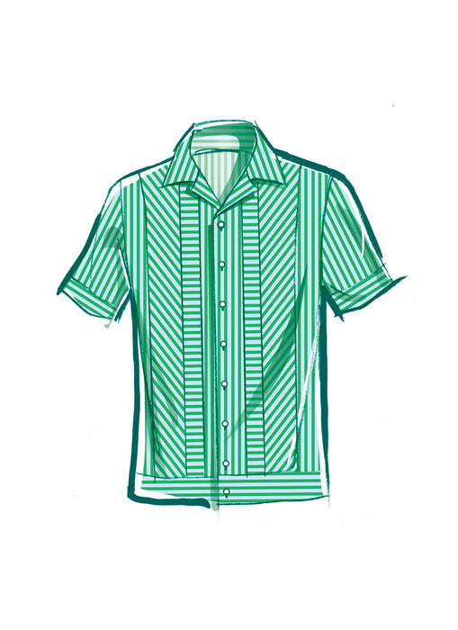 McCall's Sewing Pattern 8459 Men's Shirt from Jaycotts Sewing Supplies