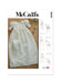 McCall's Sewing Pattern 8460 Christening Gown, Romper and Bonnet from Jaycotts Sewing Supplies