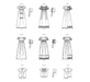 McCall's Sewing Pattern 8460 Christening Gown, Romper and Bonnet from Jaycotts Sewing Supplies