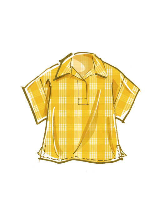 McCall's Sewing Pattern 8461 Toddlers' Top, Romper and Pants from Jaycotts Sewing Supplies