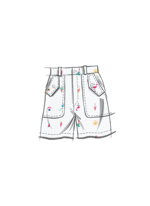 McCall's Pattern 8462 Girls' and Boys' Shirt, Pants, Shorts and Girls' Dress from Jaycotts Sewing Supplies