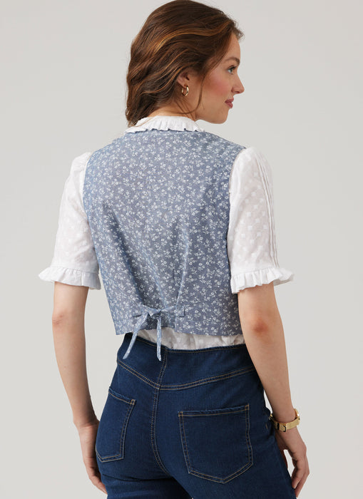 McCall's Sewing Pattern 8463 Blouse, Vest, Skirt and Petticoat by Laura Ashley from Jaycotts Sewing Supplies