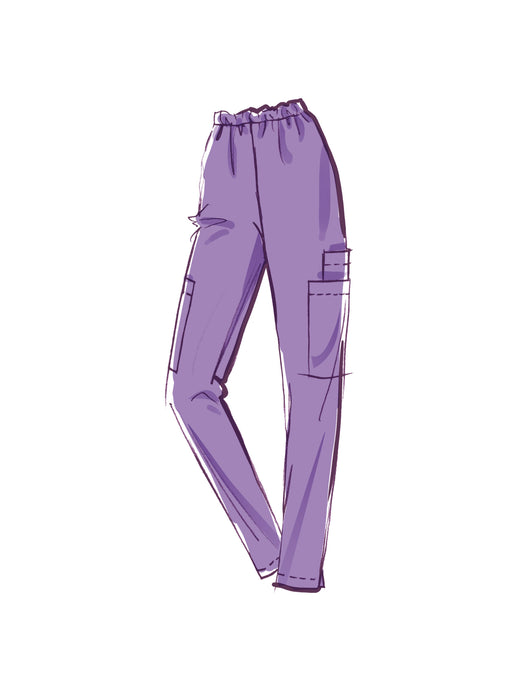 McCall's Sewing Pattern 8468 Scrubs from Jaycotts Sewing Supplies