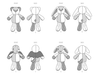 McCall's Sewing Pattern 8470 Plush Animals from Jaycotts Sewing Supplies