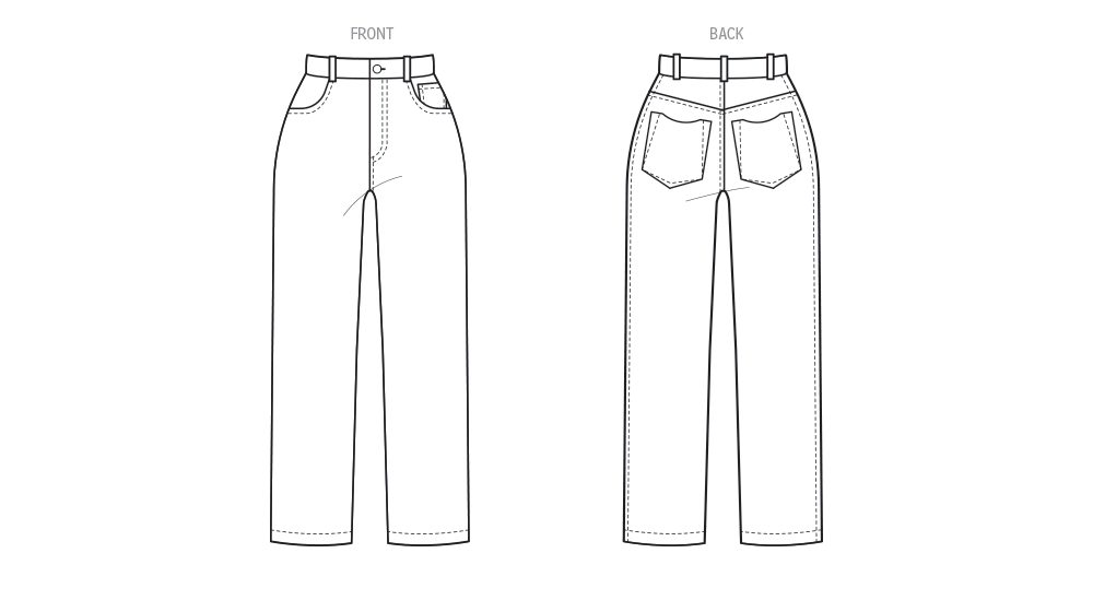 McCall's Sewing Pattern 8473 Misses' Pants by Melissa Watson from Jaycotts Sewing Supplies