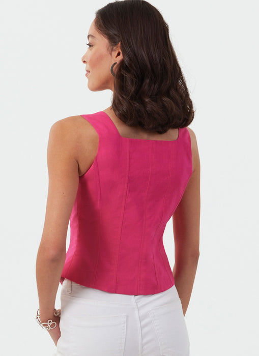 McCall's Sewing Pattern 8478 Misses' Corset Tops from Jaycotts Sewing Supplies