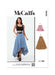 McCall's Sewing Pattern 8480 Misses' Skirt in Three Lengths from Jaycotts Sewing Supplies