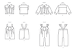 McCall's Sewing Pattern 8487 Baby's' Vest, Jacket and Overalls from Jaycotts Sewing Supplies