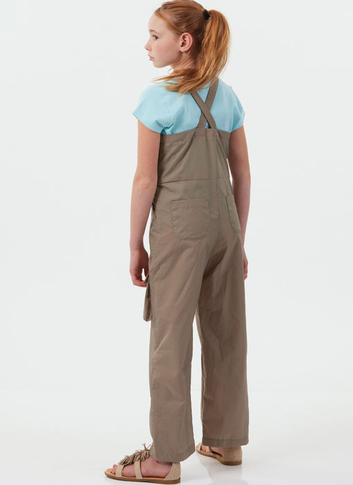 McCall's Sewing Pattern 8489 Girls' Pinafore and Overalls from Jaycotts Sewing Supplies