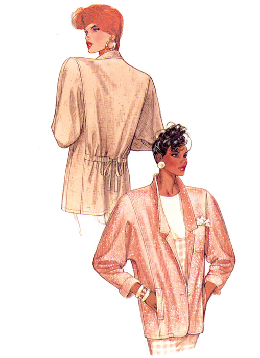 McCall's Sewing Pattern 8491 Misses' Unlined Jacket from Jaycotts Sewing Supplies