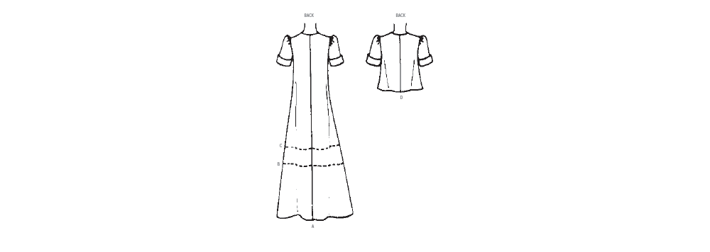 McCall's Sewing Pattern 8492 Misses' Dress or Top from Jaycotts Sewing Supplies