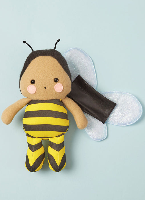 McCall's Sewing Pattern 8496 Plush Dolls and Accessories from Jaycotts Sewing Supplies