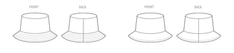 McCall's 8497 Bucket Hat Sewing Pattern from Jaycotts Sewing Supplies