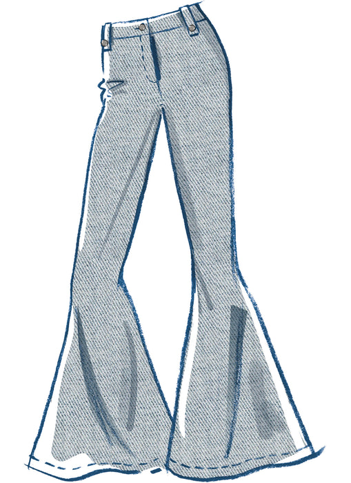 McCall's sewing pattern 8531 Misses' Trousers from Jaycotts Sewing Supplies
