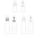 McCall's sewing pattern 8555 Misses' and Women's Special Occasion Dresses from Jaycotts Sewing Supplies