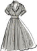 McCall's sewing pattern 8556 Misses' Shirtdress in Three Lengths from Jaycotts Sewing Supplies