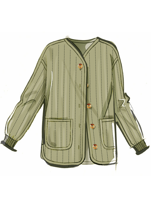 McCall's sewing pattern 8560 Misses' Jacket with Sleeve and Length Variations from Jaycotts Sewing Supplies