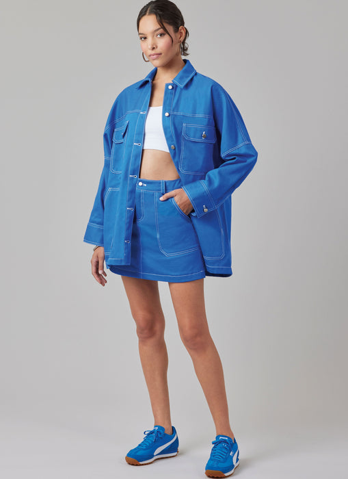 McCall's sewing pattern 8561 Misses' Jacket in Two Lengths and Skirt from Jaycotts Sewing Supplies