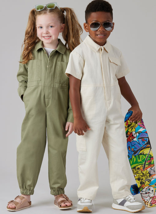 McCall's sewing pattern 8567 Children's Jumpsuit from Jaycotts Sewing Supplies