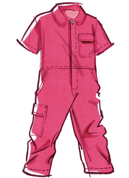 McCall's sewing pattern 8567 Children's Jumpsuit from Jaycotts Sewing Supplies