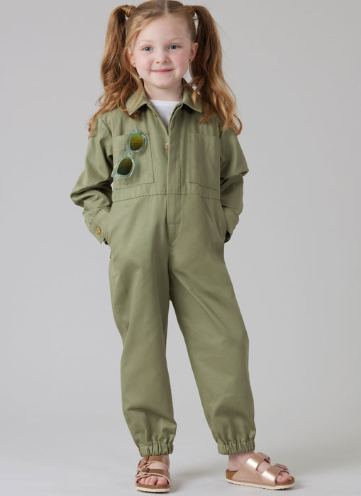 McCall's sewing pattern 8567 Children's Jumpsuit from Jaycotts Sewing Supplies