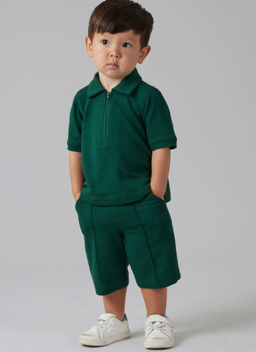 McCall's sewing pattern 8568 Toddlers' Top, Shorts and Pants from Jaycotts Sewing Supplies
